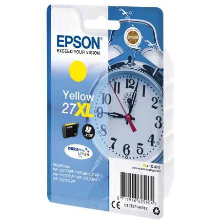 Epson Tinteiro 27XL Amarelo WF-3620-40 WF-7110-7610-7620 - C13T27144022