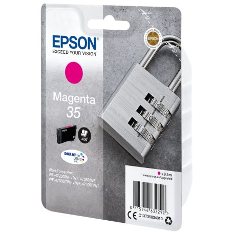 Epson Singlepack Magenta 35 DURABrite Ultra Ink - C13T35834010