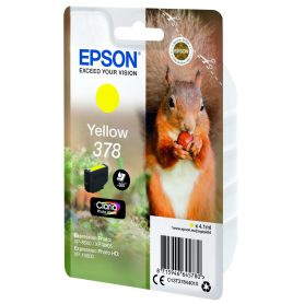 Epson Singlepack Yellow 378 Claria Photo HD Ink - C13T37844010