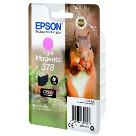 Epson Singlepack Light Magenta 378 Claria Photo HD Ink - C13T37864010
