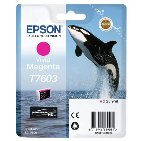 Epson Tinteiro Magenta Vivo SC-P600 - C13T76034010