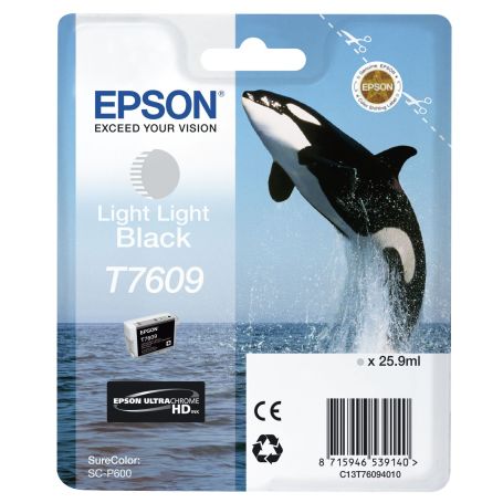 Epson Tinteiro Gris Claro SC-P600 - C13T76094010