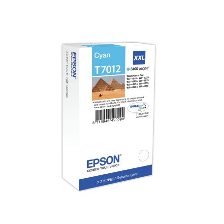 Epson Tinteiro Cyan de Capacidade extra WP-4000 4500 - C13T70124010