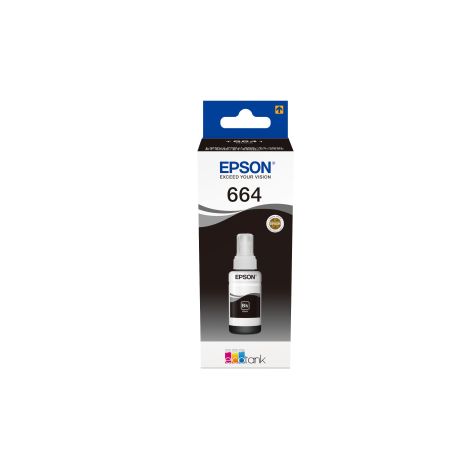 Epson T6641 Black ink bottle 70ml - C13T664140
