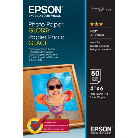 Epson Photo Paper 4x6 50 sheet - C13S042547