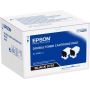 Epson Doble pack toner Negro AL-C300 2 x 7.300 pág - C13S050751