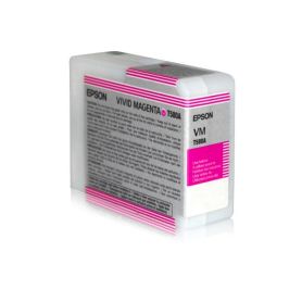 Epson Tinteiro Stylus Pro 3880-80ml Vivid Magenta - C13T580A00