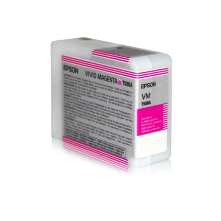Epson Tinteiro Stylus Pro 3880-80ml Vivid Magenta - C13T580A00