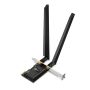 TP-Link AXE5400 Tri-Band Wi-Fi 6E Bluetooth PCI Express Adapter - 2× High Gain Tri-Band External Antennas - ARCHERTXE72E