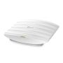 TP-LINK 300Mbps Wireless N Ceiling Mount Access Point, Qualcomm, 802.11b g n, 1 10 100Mbps LAN, 802.3af PoE Supported