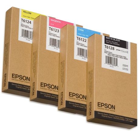 Epson Tinteiro CYAN SP-7450 9450 220ml - C13T612200