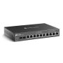 TP-Link Omada Gigabit VPN Router with PoE+ Ports and Controller Ability, 2× Gigabit SFP WAN LAN Port, 8× Gigabit RJ45 LAN ports