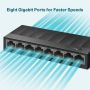 SWITCH TP-LINK 8 PORTAS LITEWAVE GIGABIT LS1008G