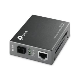 TP-Link 10 100Mbps RJ45 to 100Mbps single-mode SC fiber Converter, Full-duplex, Tx.1310nm, Rx.1550nm, up to 20Km - MC112CS