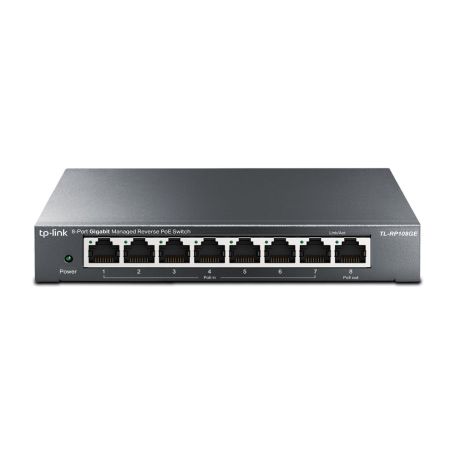 TP-Link 8-Port Gigabit Managed Reverse PoE Switch  - RP108GE