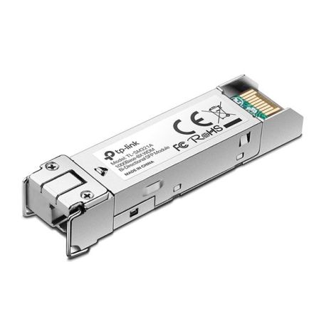TP-Link Gigabit Single-Mode WDM Bi-Directional SFP Module, SPEC LC Connector, TX1310nm RX1550nm, Single-mode, 2km - SM321B-2