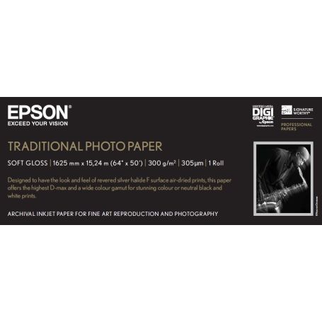 Epson Traditional Photo Paper 64'' x 15m - C13S045107