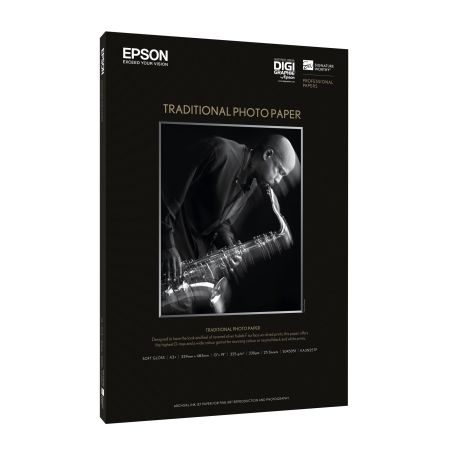 Epson Traditional Photo Paper A3+25 Folhas - C13S045051