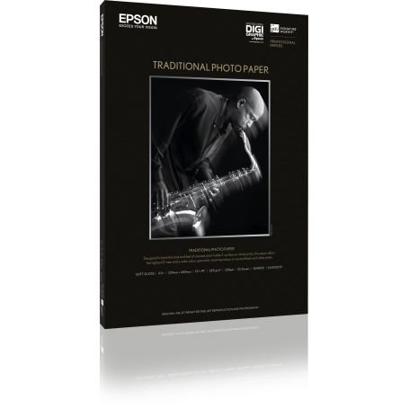 Traditional Photo Paper A2 25 Folhas  - C13S045052
