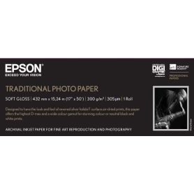 Epson Traditional Photo Paper 17'' x 15m - C13S045054