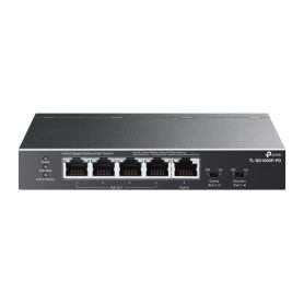 TP-Link 5-Port Gigabit Desktop PoE+ Switch with 1-Port PoE++ In and 4-Port PoE+Out  - TL-SG1005P-PD