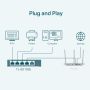 SWITCH TP-LINK 5 PORTAS 10 100 1000 TL-SG105E