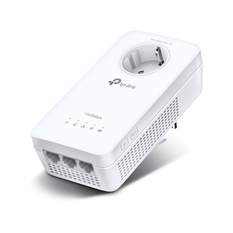 TP-LINK AV1300 Gigabit Passthrough Powerline ac Wi-Fi Extender, SPEED 300 Mbps at 2.4 GHz + 867 Mbps at 5 GHz - TL-WPA8631P