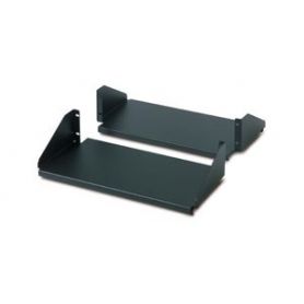 APC Double Sided Fixed Shelf for 2-Post Rack 250 lbs Black - AR8422