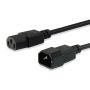 Equip Power Cable Extension IEC 320, VDE 1,8m, black - 112100