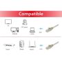 Equip Cabo de Rede UTP CAT6 5,0 M - Beige - 625414