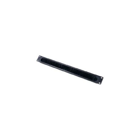 APC 1U Cable Pass-Thru W/ Brush Strip Black - AR8429