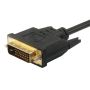 Equip Adaptador HDMI para DVI - M M Preto (3 m) - 119323