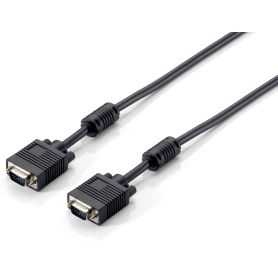 Cabo HDB15 3+7, 30AWG, OD  6mm, 5m, M M com ferrit