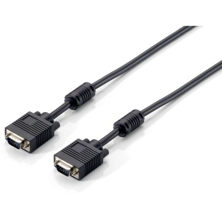 Equip Cabo HDB15 3+7, 30AWG, OD 6mm,1.8m, M M com ferrite - 118817