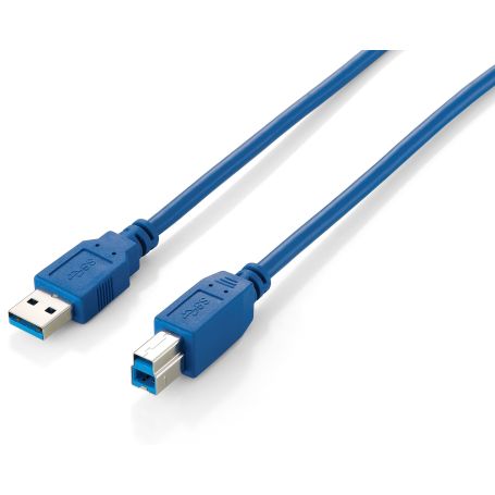 Equip Cabo USB 3.0 - A B M M azul (1,8 m) - 128292