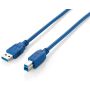 Equip Cabo USB 3.0 - A B M M azul (1,8 m) - 128292