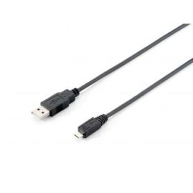 CABO USB2.0 A M P MICRO EQUIP 1.8m PRETO 128523
