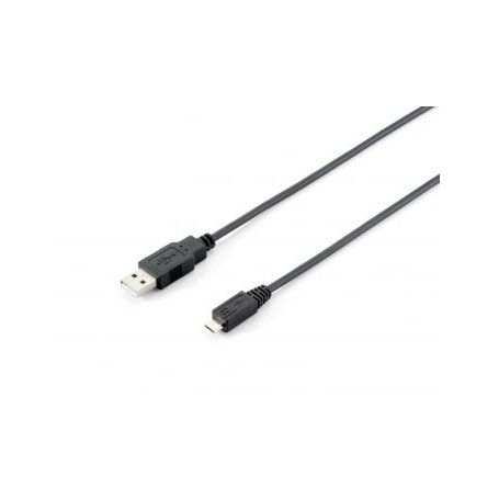 CABO USB2.0 A M P MICRO EQUIP 1.8m PRETO 128523
