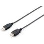 CABO EXTENSÃO USB A-A V2.0 M F 3M EQUIP 128851