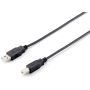 CABO USB 2.0 A B 3.0m EQUIP 128861
