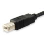 Equip USB 2.0 Cable B-C M M 1,0m Type C - 12888207