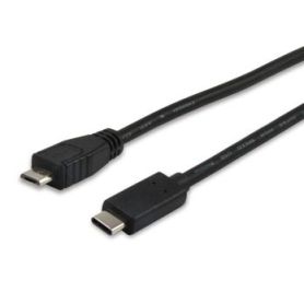 Equip USB 2.0 Cable MicroB-C M M 1,0m Type C - 12888407