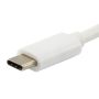 Equip USB-C to VGA Female USB A Female PD Adapter - 133462