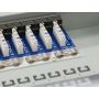 Equip CAT6 Patch Panel STP 19´ com 24 x RJ45 cinza - 326324