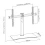 Equip Suporte Chão Universal para TV 32''-55''  - 650601