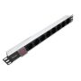 Equip Power Strip 8bay CEE7 4 w. switch, 1,8m cable, aluminium (19'') - 333293