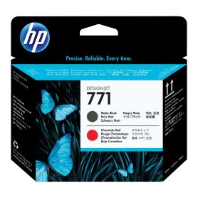 HP 771 Matte Black Chromatic Red Designjet Printhead - CE017A