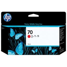 HP 70 130 ml Red Ink Cartridge with Vivera Ink - C9456A