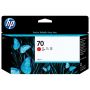 HP 70 130 ml Red Ink Cartridge with Vivera Ink - C9456A