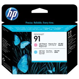Cabeça de Impressão HP 91 Light Magenta e Light Cyan - C9462A